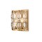Z-Lite Dealey 2 Light Wall Sconce, Heirloom Brass & Clear 6010-2S-HB - alternate 2